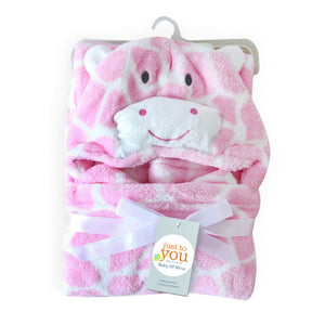 Eco-Totz Fluffy Hooded Towel
