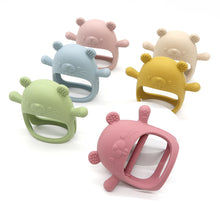 Load image into Gallery viewer, Chewable Silicone Mitten Teether