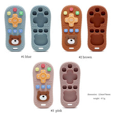 Load image into Gallery viewer, Silicone Baby Teether – Safe, Soothing &amp; Easy to Hold 👶💚