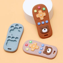 Load image into Gallery viewer, Silicone Baby Teether – Safe, Soothing &amp; Easy to Hold 👶💚