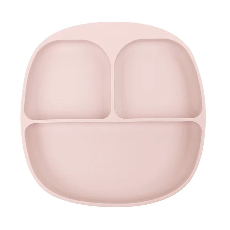 Silicone Baby Feeding Plate with Suction – Toddler Tableware Set 🍼✨