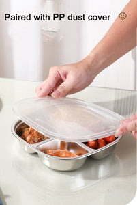 Stainless Steel Four-grid Plate