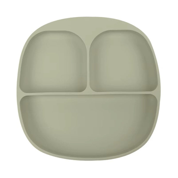 Silicone Baby Feeding Plate with Suction – Toddler Tableware Set 🍼✨