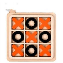 Load image into Gallery viewer, Wooden Tic Tac Toe Board Game