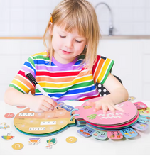 Load image into Gallery viewer, Children Letter Cognition &amp; Early Education Puzzle Book