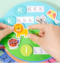 Load image into Gallery viewer, Children Letter Cognition &amp; Early Education Puzzle Book