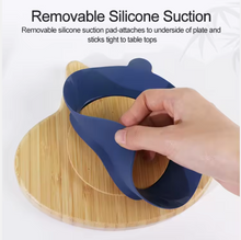 Load image into Gallery viewer, Bamboo and Food-Grade Silicone Feeding Set 🍼🌿