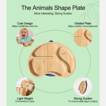 Load image into Gallery viewer, Bamboo and Food-Grade Silicone Feeding Set 🍼🌿