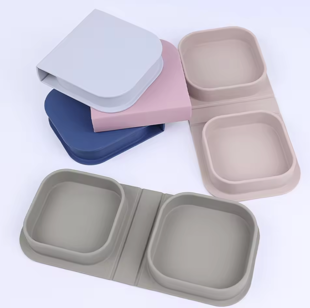 Foldable Silicone Baby Plate  🍼✈️