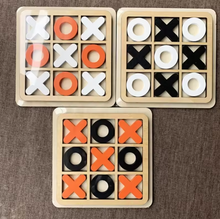 Load image into Gallery viewer, Wooden Tic Tac Toe Board Game