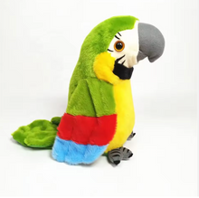 Load image into Gallery viewer, Talking Parrot Plush Toy