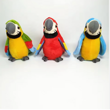 Load image into Gallery viewer, Talking Parrot Plush Toy