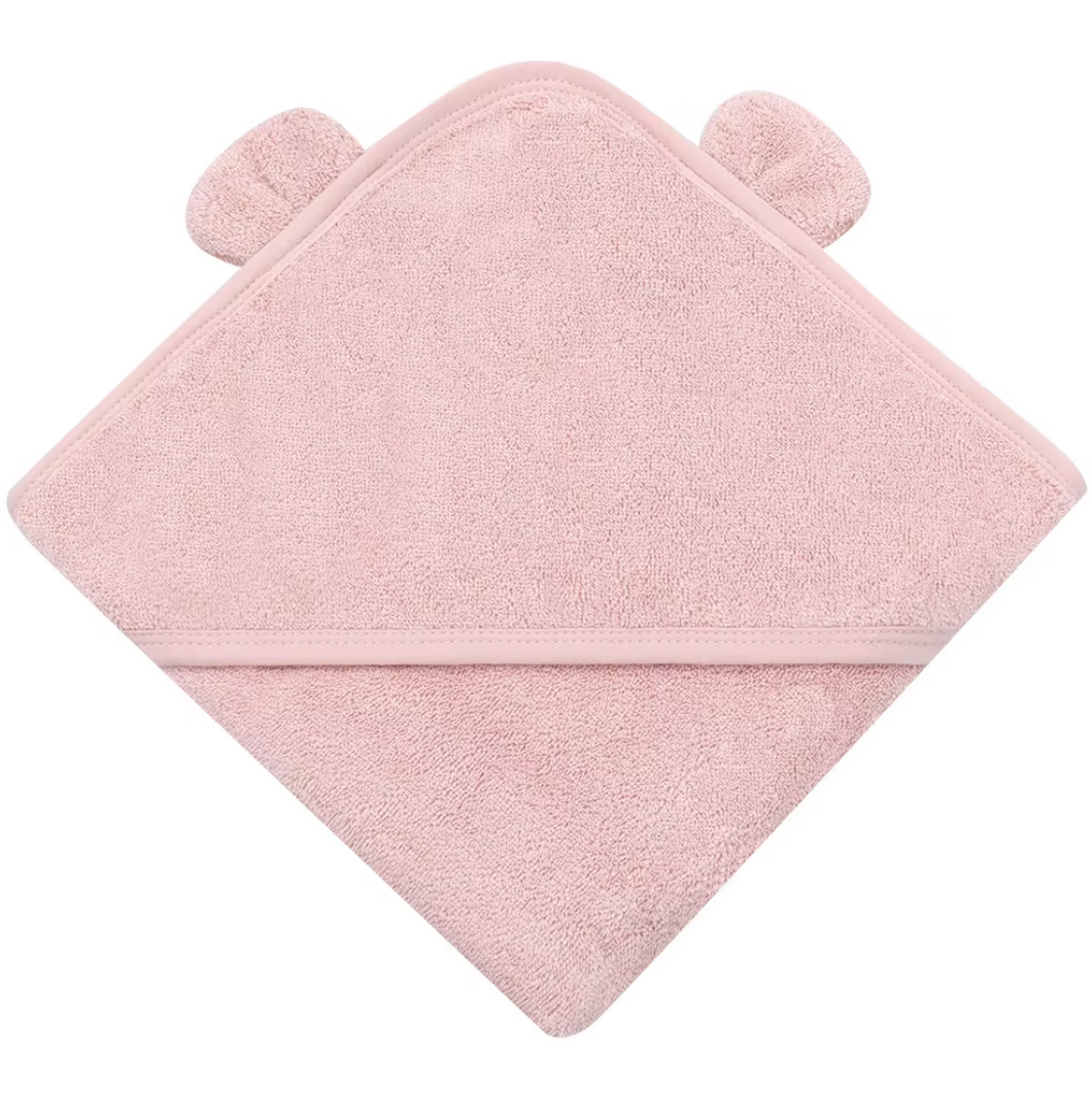 Organic Cotton Baby Hooded Towel (30x30 inch)