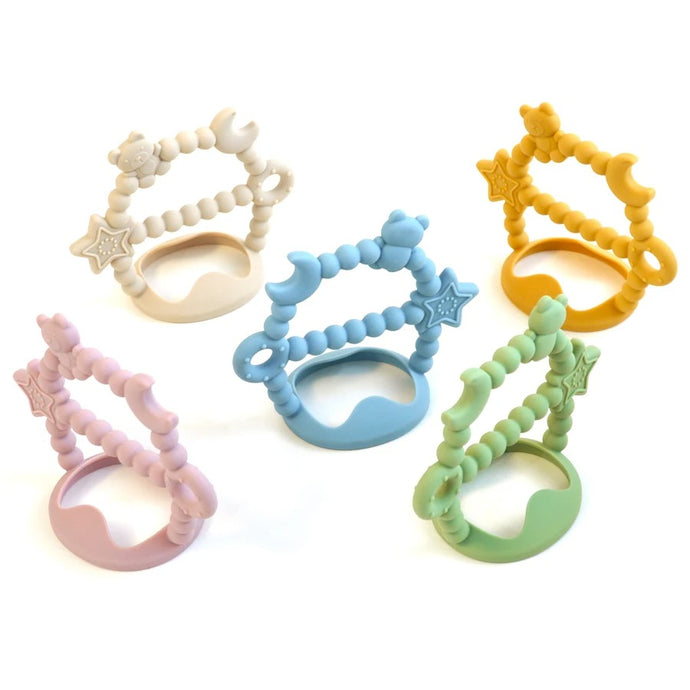Silicone Teething Mitten – Safe, Soothing & Easy for Babies 👶💖