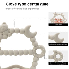 Load image into Gallery viewer, Silicone Teething Mitten – Safe, Soothing &amp; Easy for Babies 👶💖