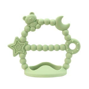 Silicone Teething Mitten – Safe, Soothing & Easy for Babies 👶💖