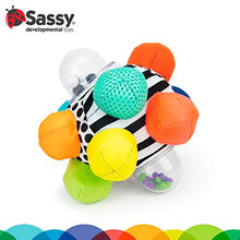 Load image into Gallery viewer, Sassy Developmental Bumpy Ball | Easy to Grasp Bumps Help Develop Motor Skills | for Ages 6 Months and Up | Colors May Vary
