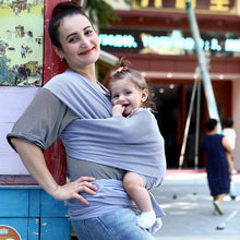 Load image into Gallery viewer, Eco-Friendly Adjustable Kangaroo Style Baby Sling