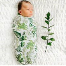 Load image into Gallery viewer, Mulsin Organic Baby Swaddle